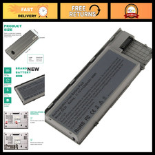 High-Capacity 5200mAh Laptop Battery Replacement for Dell Latitude D620 D630 D63 picture