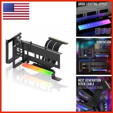 EZDIY-FAB Vertical PCIe 4.0 GPU Mount Bracket Graphic Card Holder 5V 3 Pin ARGB picture