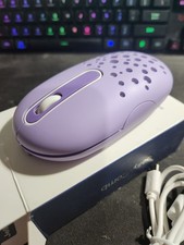 Jelly Comb IWG-DDS01 Wireless Mouse LED Backlit Purple USB 2.4G picture