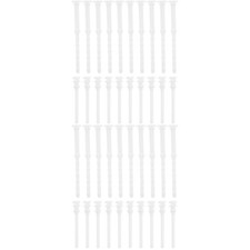 40Pcs Computer Case Fan Screws White Silicone Absorption Pins picture