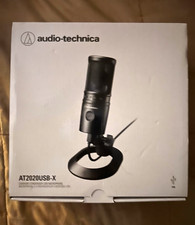 NEW Audio-Technica AT2020USB-X Cardioid USB Condenser Mic Mute, Headphone Jack picture