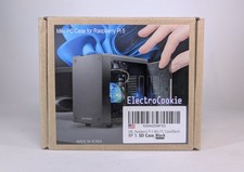 Electrocookie Mini PC Case · Raspberry Pi 5 · Active RGB Lighting Cooler · BLACK picture