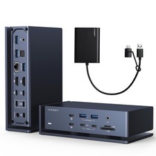 FusionDock Max 1 with DisplayLink Adapter, Dual Thunderbolt 4 Chips,Quad 6K@60Hz picture