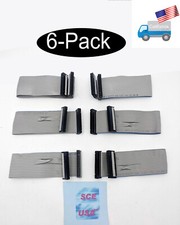 6-Pack: NEW Flat Floppy Drive Ribbon Data Cable 34 Pin PC FD Disc PC FDD Disk picture