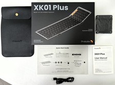 ProtoArc XK01 Plus Backlit Foldable Keyboard – Complete Box & Accessories picture