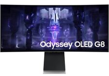 Samsung Odyssey OLED G8 34 in 3440 x 1440 Monitor - LS34BG850SNXZA picture