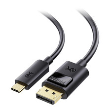 Unidirectional USB C to Displayport 1.4 Cable, 3.3Ft picture