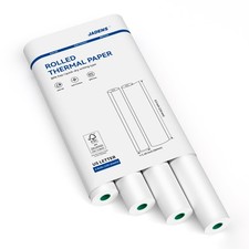 JADENS US Letter Size Quick-Dry Thermal Printer Paper 4 Rolls, Quick-dry  picture