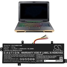 BATTERIE 1800mAh G15g Li-Ion 11.4V For Thunderobot 911 Targa B5Ta T5TB picture