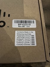 New Open Box Cisco IP Phone 8800 Series Wall Mount Kit 800-43222-02 picture