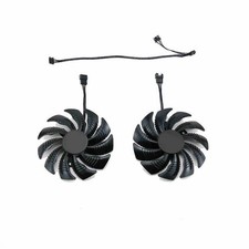 Set For GIGABYTE P106 GTX1060 1050ti 1070 RX570 Cooling fan 4-pin left + right picture