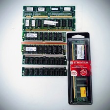 Vintage RAM Lot – 72-Pin SIMM, SDRAM PC66/100, DDR400 1 GB – Tested Working picture