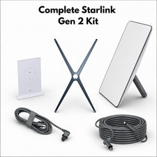 Starlink Gen2 UTA212 Actuated Dish with UTR211 Router Kit   Ready To Tra G2U picture