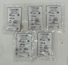 CommScope Uniprise UNJ10G-RD Outlet Cat6A U/UTP RJ-45 Modular Jack Red Lot of 5 picture