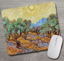 Van Gogh Art ~ The Olive Trees Painting ~ Mouse Pad / PC Mousepad ~ Gifts Artist picture