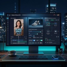 AdOps AI Studio OS: Auto Social Video Reels & Ad Creator Software picture