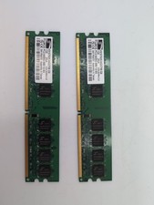 Lot of 2 ProMOS V916765K24QCFW-G6 1GB DDR2-800 PC2-6400U 2Rx8 RAM (Not Tested) picture