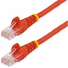StarTech 50' Red Snagless Cat5e UTP Patch Cable Cat5e 50' 1 x RJ-45 M-M picture