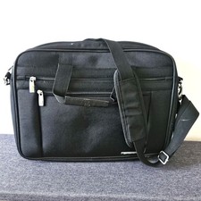 Samsonite Classic Black Multi-Pocket Business Travel Laptop Bag w Shoulder Strap picture