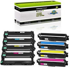 8 Set TN221 & DR221 Toner Cartridge & Drum For Brother HL-3180CDW MFC-9340CDW picture