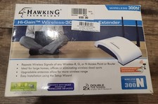 Hawking Technology Hi-Gain Wireless-300N Range Extender HWREN1 Wi-Fi Extenter picture