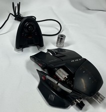 Mad Catz Cyborg R.A.T. 9 Wireless Laser Mouse Fully Working picture