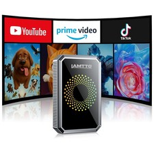 LAMTTO 3-in-1 Wireless Carplay Android Auto Adapter Built-in Net-Flix YouTube... picture