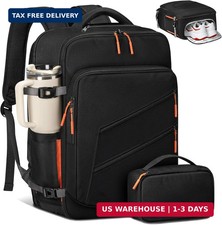 Personal Item Backpack 18x14x8 with Shoe Compartment Detachable, Airline picture