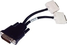 HP/Dell Single DMS-59 to Dual DVI Y Splitter Video Cable H9361 R0915 338285-009 picture