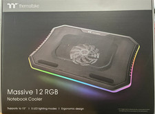 Thermaltake - CL-N020-PL12SW-A - Massive 12 RGB Laptop Cooling Stand - Black picture