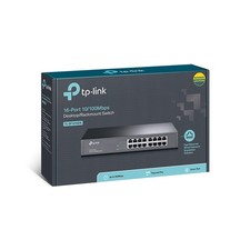 TP-Link TL-SF1016DS 16-Port 10/100Mbps Smart Switch or wall-mounting design picture