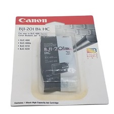 Canon BJI-201 Bk HC BJC-600 Series Color Bubble Jet Printer New Factory Sealed picture