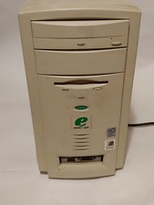Vtg Emachines Etower 466i Desktop Computer-turns on-See description - Buy as is picture