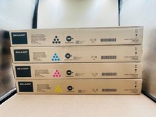 Sharp MX-61NT-BA MX-61NT-CA MX-61NT-MA MX-61NT-YA Toner Cartridges Set of 4 picture