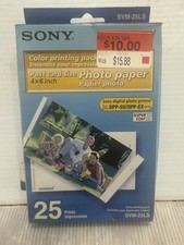 Sony SVM-25LS PHOTO PAPER 25 Prints 4