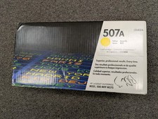 HP 507A CE402A Yellow Toner Cartridge LaserJet New Sealed picture