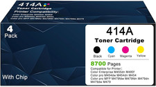 Toner Cartridges for HP 414A 414X Color LaserJet Pro MFP M479 M454 Enterprise picture