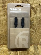 Radioshack Connect It 6ft Digi.  TOSLINK Audio Cable Optical Fiber Optic 1500610 picture