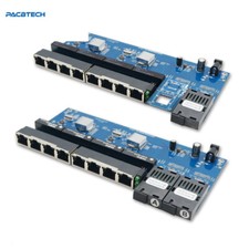 PCBA Gigabit Fiber Optic Converter Board 8*RJ45 2*SC Fiber Ethernet Switch picture