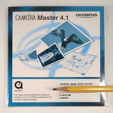 Olympus Camedia Master 4.1 Software CD-ROM for Digital Cameras - New Sealed picture