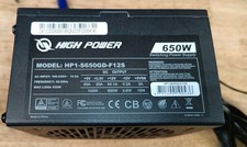 Compact 650W Non-Modular Gaming Power Supply - 120mm Fan & PFC Protection picture