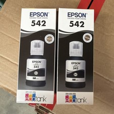 EPSON 542 EcoTank Pro Ink Ultra-high Capacity Bottle Black/Noir. EXP: 09/2027 picture