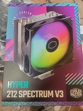 Cooler Master Hyper 212 Spectrum V3 CPU Cooler - 120mm Fan - Unused picture