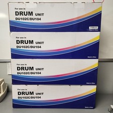Compatible For Konica Minolta DU102C/104 Drum Unit Lot of 4 picture