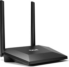 Dbit N300 Easy Setup Wireless Wi-Fi Router Smart Home Internet Router - 2 x High picture