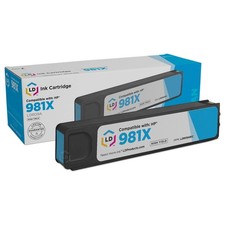 LD Products Replacement for HP 981X L0R09A High Yield Cyan Ink Cartridge picture
