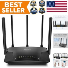 Dual-Band LNN-AX3000 WiFi 6 Router for Home: 2402Mbps & 20+ Device Support picture