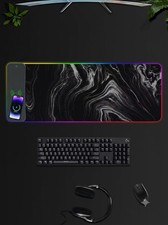 led gaming mouse pad large rgb With Wireless Charger Large Pad picture