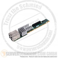 Supermicro AOC-UR-i4XT 1U Ultra Riser 4x 10GbE RJ-45 Copper Intel X540 + 1x PCIe picture