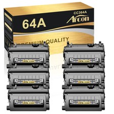 6PK Toner Cartridge Compatible With HP CC364A 64A LaserJet P4014n P4015n P4515n picture